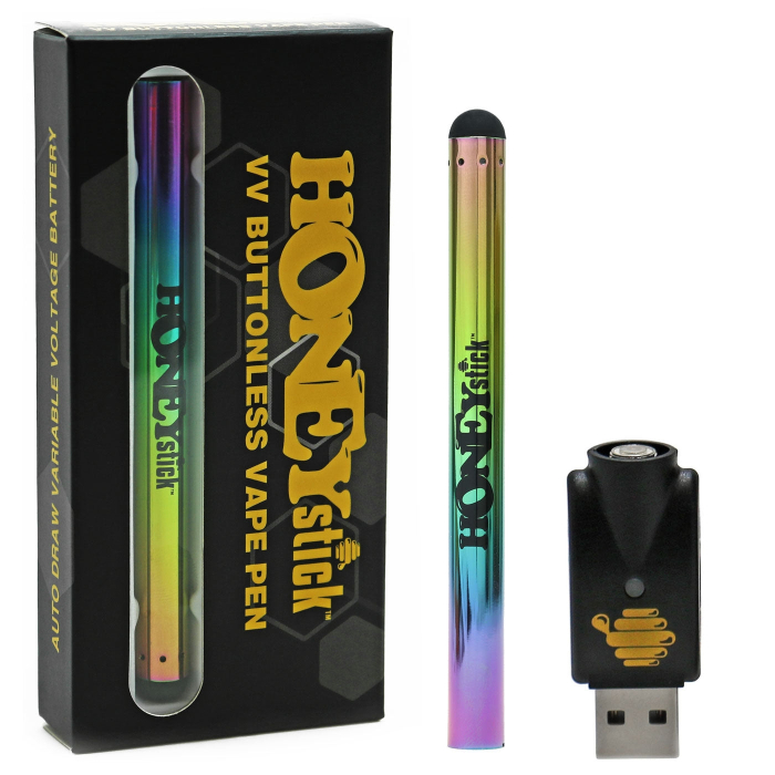 Variable Voltage Buttonless 510 Thread Battery (Multicolor)